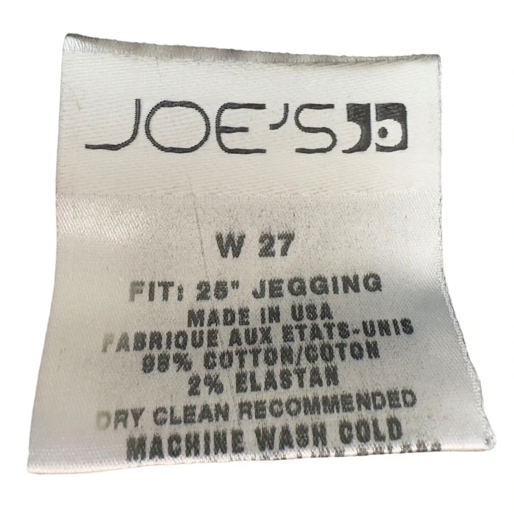 JOES JEANS Women Dark Wash Skinny Jeggings‎ Size 27 Made in USA - Picture 7 of 8